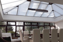 Pleated Conservatory Roof Blinds