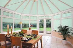 mint-staged-victorian-conservatory-pleated-blinds-London