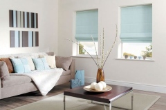 pale-blue-roman-blinds